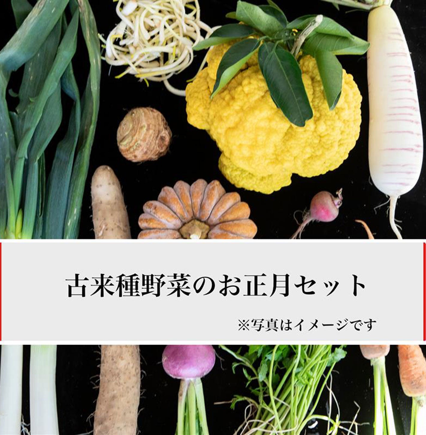 古来種野菜のお正月セット【SOLD OUT】