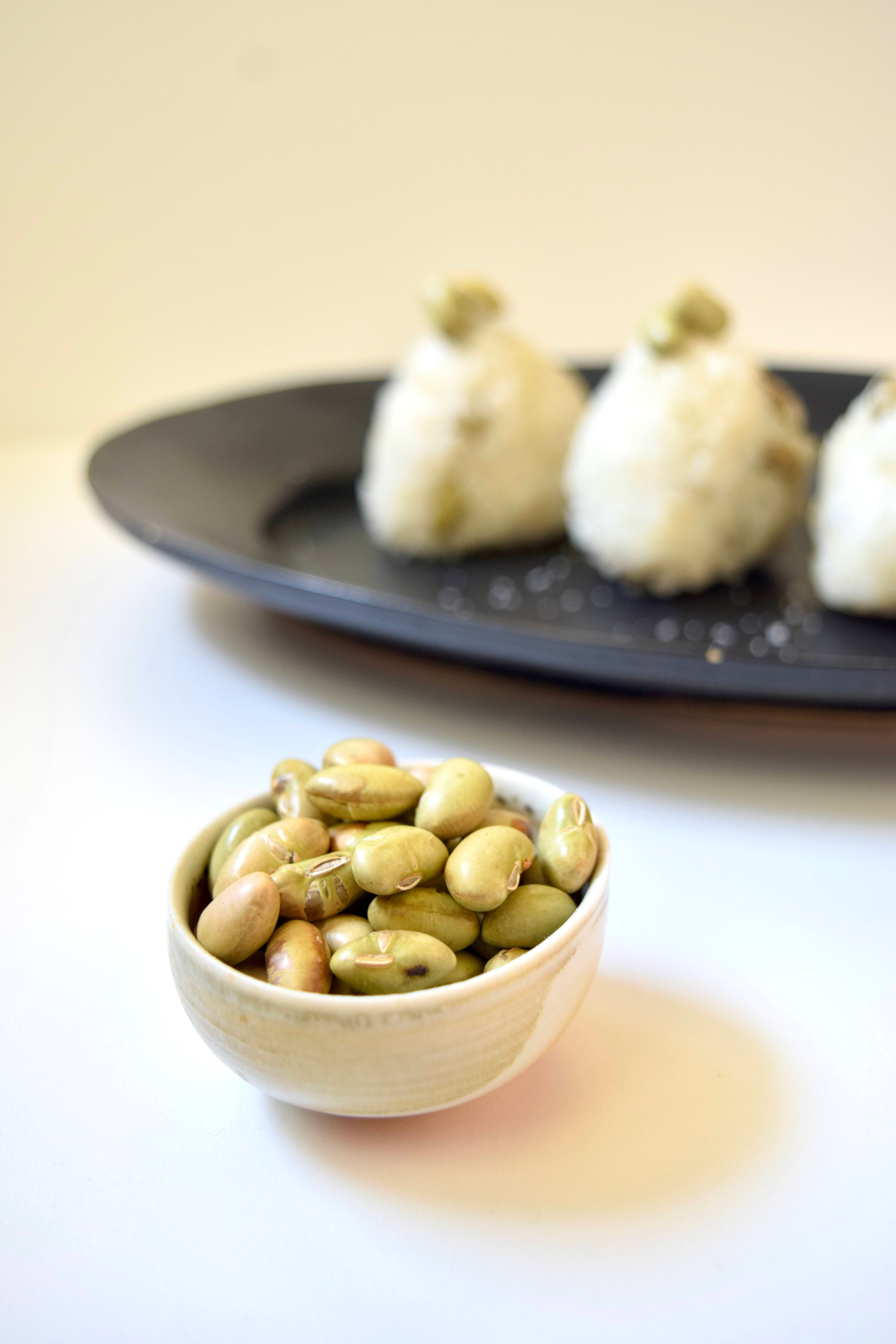 青大豆の炒り豆